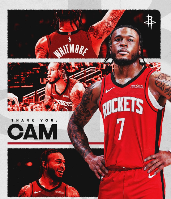 Cảm ơn bạn Kam! Rockets giao dịch 1 cho 3 để giải phóng chiếc áo số 7, Uduka đã làm lại lời hứa của mình