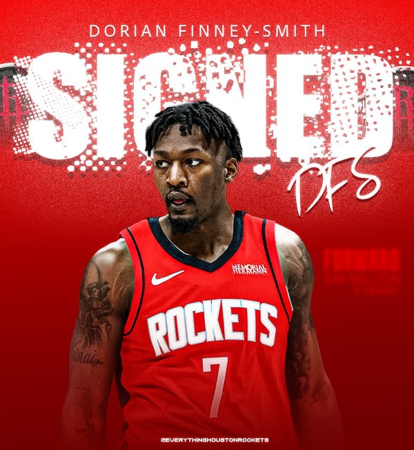Rockets đã chính thức công bố việc ký kết Finney Smith! Sẽ mặc áo số 2, phóng viên nổi tiếng giải thích hợp đồng 53 triệu năm