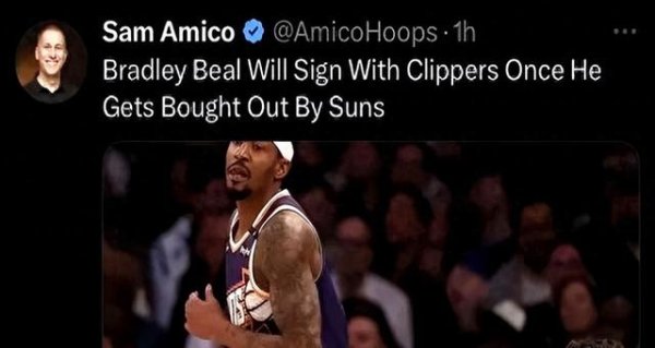 Clippers rất hấp dẫn để mua lại người chơi! Hóa đơn truyền thông Hoa Kỳ sẽ nhanh chóng ký hợp đồng